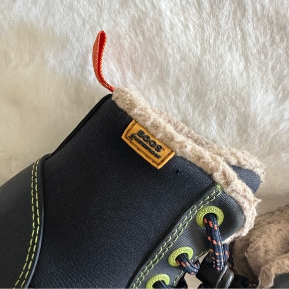 Bogs Kids Skyler Blue Insulated Winter Boots Size 9C - Picture 7 of 9